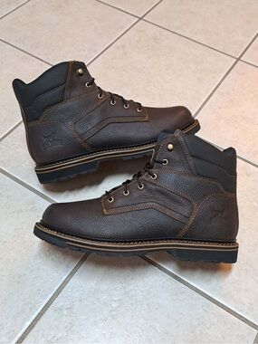 Irish Setter Kittson Men's 6-inch Work Boots - Dark Brown - Men's size 13